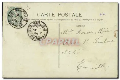 Poisson — message d'affection pour le 1er avril — éditeur anonyme — Verso