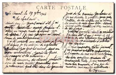 Côte d'Azur - Het plukken van de oranjeblom - RM — Achterkant