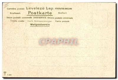Polana margotek — ilustracja — Uniwersalna Poczta Międzynarodowa, nr 5.1862 — Rewers