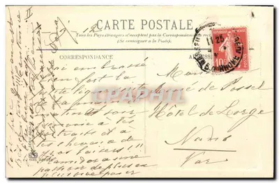 Loulou d'Alsace — portret psa — wydawca nieznany — Rewers