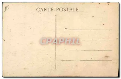 Generał GALLIÉNI — Gubernator Ogródka Zwiedzalnego w Paryżu — seria 6236 — Rewers