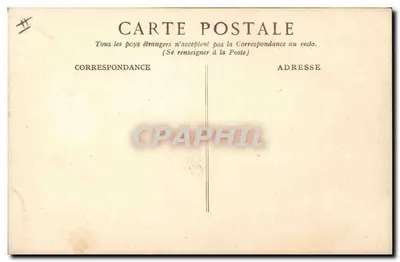 Geral Galliéni — retrato em uniforme decorado — cliché Manuel, D.6 — Verso