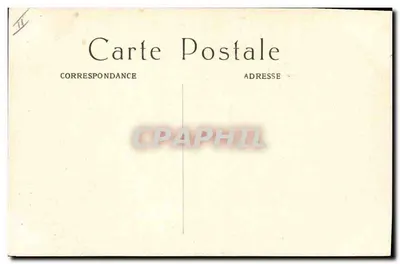 O General Galliéni, Governador Militar de Paris — Guerra de 1914 — J. C., Paris, n°43 — Verso