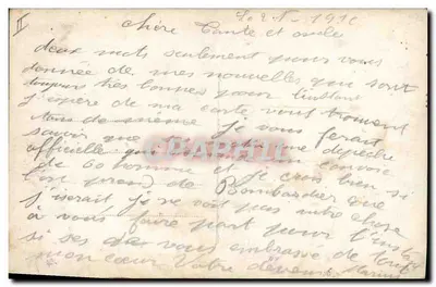 General Galiéni — retrato militar adornado — AG, n°134 — Reverso