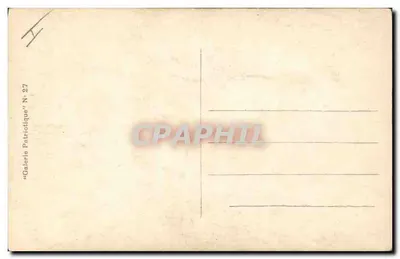 Oficial em uniforme decorado — Editor J.N. Paris, n° 27 — Verso