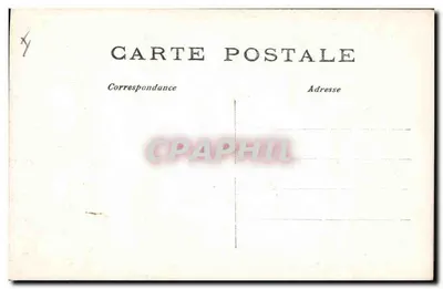 Général Galliéni — Gouverneur Militaire de Paris — 1914 — Verso