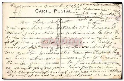 Antieke ansichtkaart Militaria Koning Albert I George V Poincare Nicola II Rusland Rusland — Achterkant