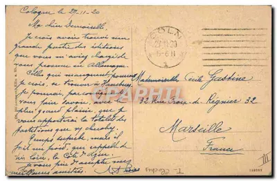 Cologne, Rio Reno — Catedral de Nossa Senhora (Sul) — Deutsches Reich — Verso