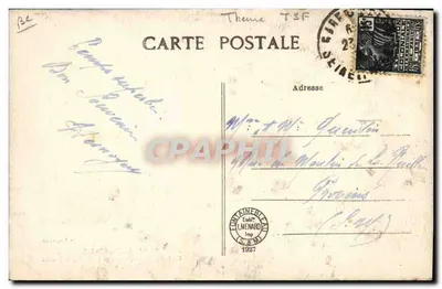Sainte-Assise-Ponthierry — Centraal Radio-Televisie van de C° Radio-France, Continentaal Station — Ed. Founeaster — Achterkant