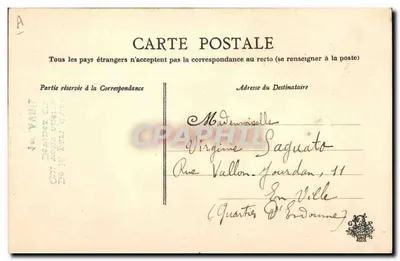 Bouquet de flores y peces — 1° DE ABRIL — editor no visible — Reverso
