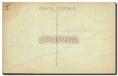 No lar do Padre Antoine — cena humorística com mulher em banquinho e homem sentado — editoria Coll. B. Hamonic, St-B. — Verso