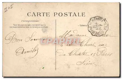 Le Lit Clos - Wieczór weselny - Kenavo - W Bretanii — Wydawca E.P.D., nr 629 — Rewers