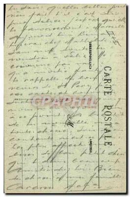 W Bretanii — Pierwszy tête-à-tête — Kolekcja Villard, Quimper — Rewers
