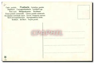 Lilas — fiori — Cartolina n°122 — Verso