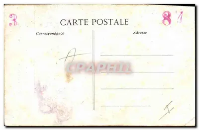 Raymond Poincaré — Presidente da República — E.D. (editor) n°3 — Verso