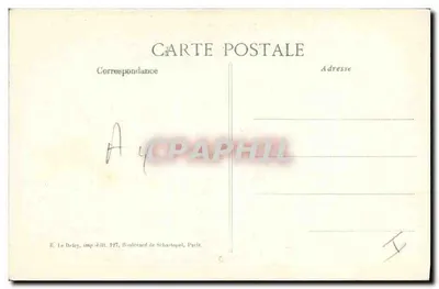 S.M. Albert Ier, rei dos Belgas — Condecorado com a Medalha Militar em 1914 — Cliché Boute, Bruxelas — Verso