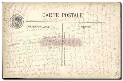 S.M. Albert Ier, Rei dos Belgas — Visé Paris N°2 — Editor Visé Paris — Verso