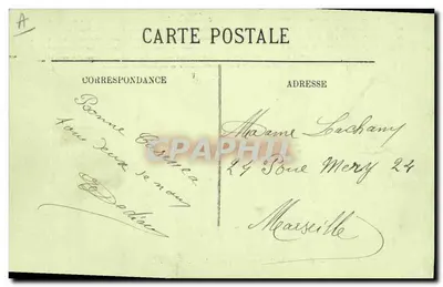Le Havre — Salida de la « Provence », de la C.G.T. — LL. n°663 — Reverso