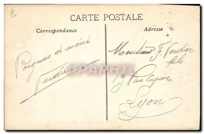 Pampa — Él. — Société Générale de Transports Maritimes — Verso