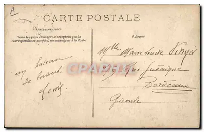 Le Havre — Het transatlantisch schip "La Provence" — E.T.D. n°242 — Achterkant
