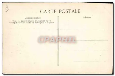 Le Havre — O Transatlântico "La Provence" — Editor B-D, n° 250 — Verso