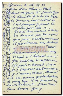 O Levantar da Pequena Bretã — Sujeto: mulher se preparando diante de um leito fechado bretonês — editor: Le Levantar da Pequena Bretã, n°12 — Verso