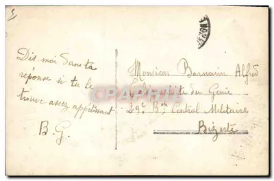 Jovem mulher segurando peixes decorativos — editor Leprévot, n° 653 — Verso