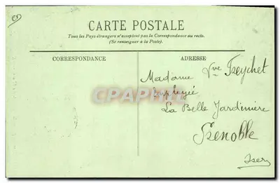 Donna che fanno la Cucurbita delle Fiori — LL — Grasse — Verso