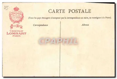 Victor Hugo — Poeta e romancista 1802-1885 — Chocolat Lombart — Verso