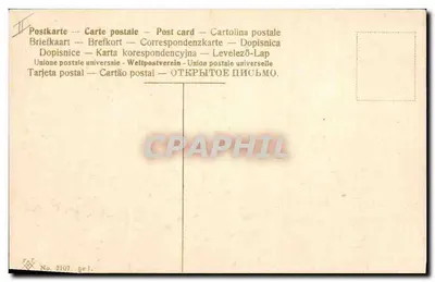 Tournesol — ilustração — União Postal Universal, n° 2107 — Verso