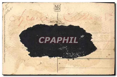 Orvalho — pintura aquarelada — Hesse & Buch, Leipzig — Verso