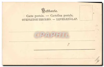 Cão poodle branco com cesta de filhotes — Nürnberg: Theo. Stroefers Kunstverlag, Künstler-Postkarte, Série 66, Número 15 — Verso