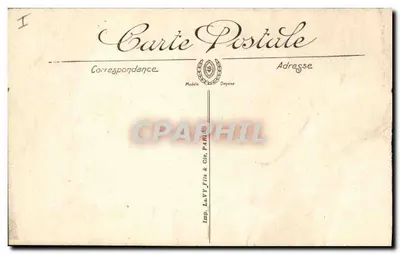Courts de Tâhâr — Byk i matador — Imp. Levy Frères & Cie, Paryż — Rewers