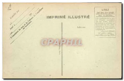 Le Havre — O Navio de Passageiros "Paris" — G. F., Le Havre — Verso