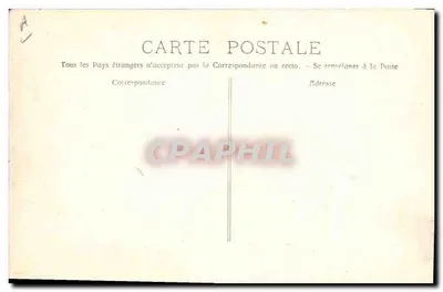 Navio de passageiros "PLATA", em 1900 - Sociedade Geral de Transportes Marítimos a Vapor - Marselha — Verso