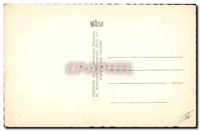 René Dary — portret — Carlet, n°184 — Rewers
