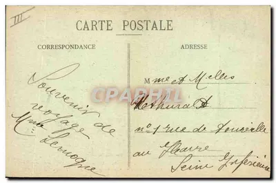 Bretaña - Alrededor de los Lechos Cerrados - El Despertar — Coll. E. Hamonic, St-B. - n°5528 — Reverso