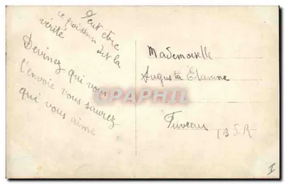 Jovem casal — cena de pesca — Furia 2176/2 — Verso