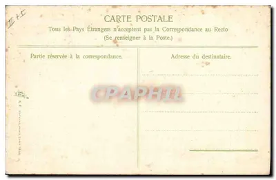 Peixe em uma rede — 1º de Abril — editor K. F. BURGUND, Nancy — Verso