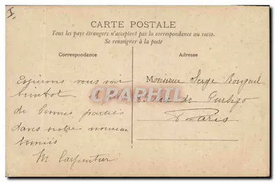 Mulher segurando um grande peixe — '1º de Abril' — CIRCE, n° 4542 — Verso