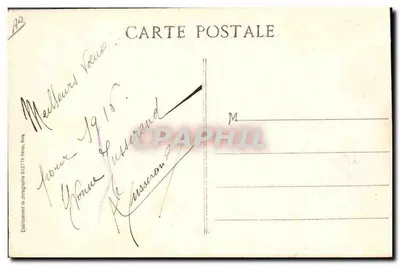 VENCE (a.m.) - La Cueillette des Roses — Uitgave Raynard - Vence — Achterkant