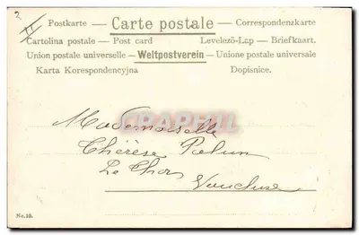 Mulher jovem em busto — retrato — A. Schwidernoch, Deutsch-Wagram (Áustria), série BELLA n°10 — Verso