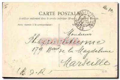 BESANÇON - Statua di Victor Hugo — editore sconosciuto, numero di serie non visibile — Verso