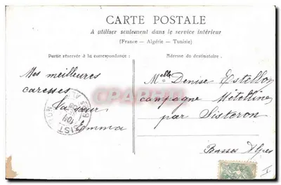 Lili e seu cachorro — Paris, editor PSC — número de série não visível — Verso