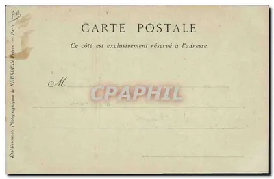 Nîmes — Una Passe di Muletta — Veuve AUBAC, Boulevard de l'Esplanade, 6 — Verso