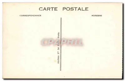 Interior de uma cabine de grande luxo — Transatlântico "PARIS" — Anciens E. Le Dant — Verso