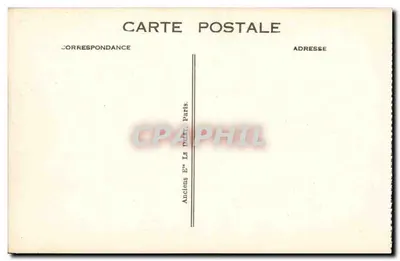 Interior do Transatlântico "PARIS" — Cabine de 1ª Classe — G. P. Le Dantec, n°14 — Verso
