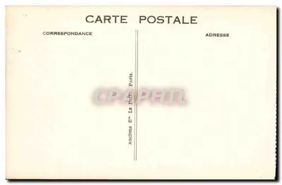 Interno del Transatlantico "PARIS" — Sala da pranzo di una cabina di lusso — G. Eby, Le Havre — Verso