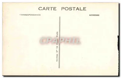 Interior do Transatlântico "PARIS" — Salão de Fumantes das 2ªs Classes — G. F. Le Havre — Verso