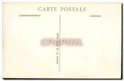 Widok wnętrza transatlantyku 'PARIS' — La Grande descente — G. F. Luthin — Rewers